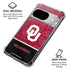 University of Oklahoma Split Jersey Google Pixel 10 Clear Case